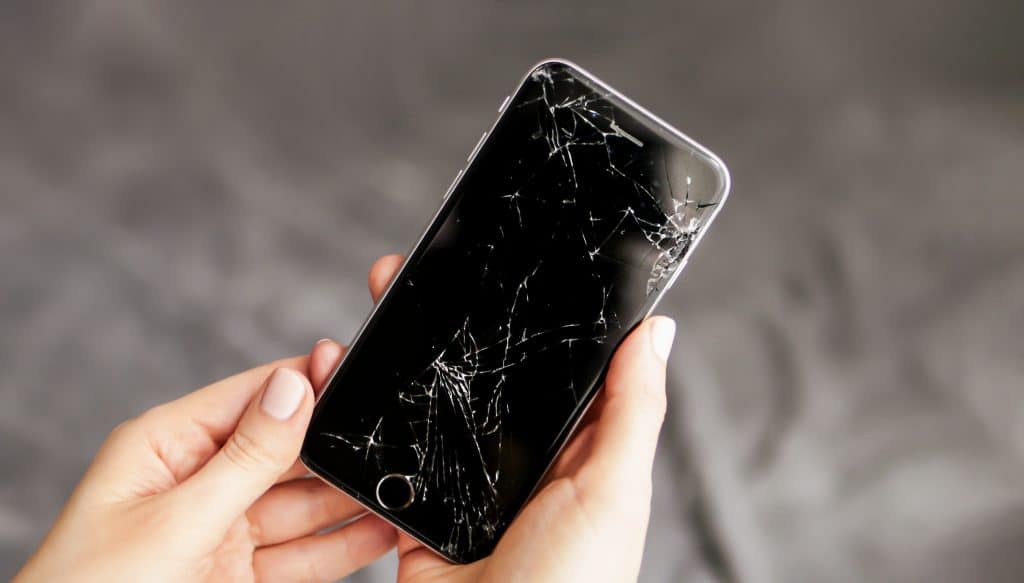 iPhone-scherm kapot