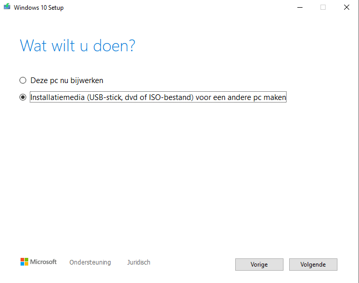Windows 10 ISO-bestand