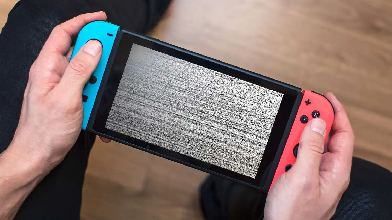 Opgeladen Nintendo Switch na batterijvervanging bij Computerglobe.